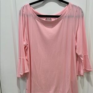 🦋🦋🦋Host Pick🦋🦋🦋⭐️Lilly Pulitzer Light Pink Flared Sleeve Blouse